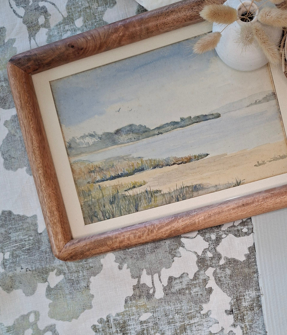Romo eucalyptus, devon coast, farrow and ball pigeon, linen, secret linen store